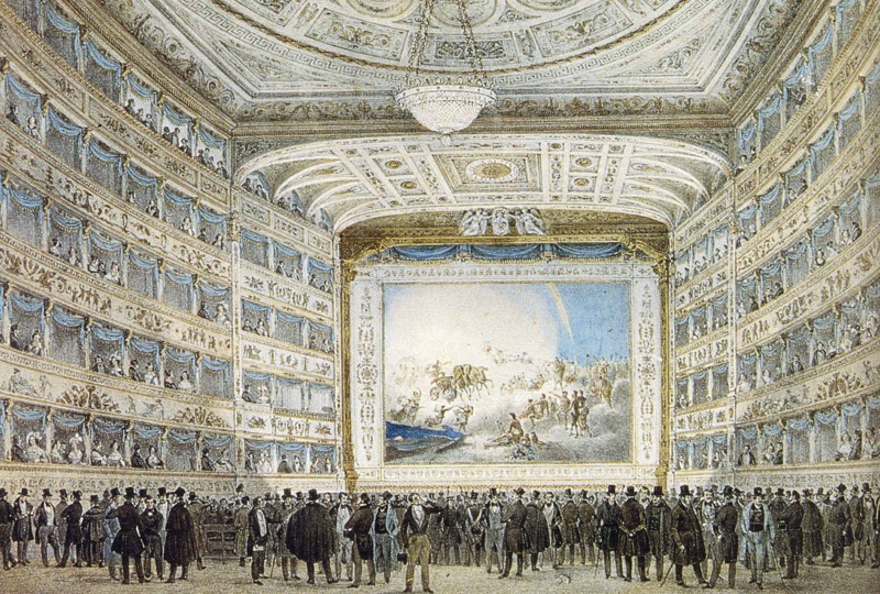 Интерьер 1837 года