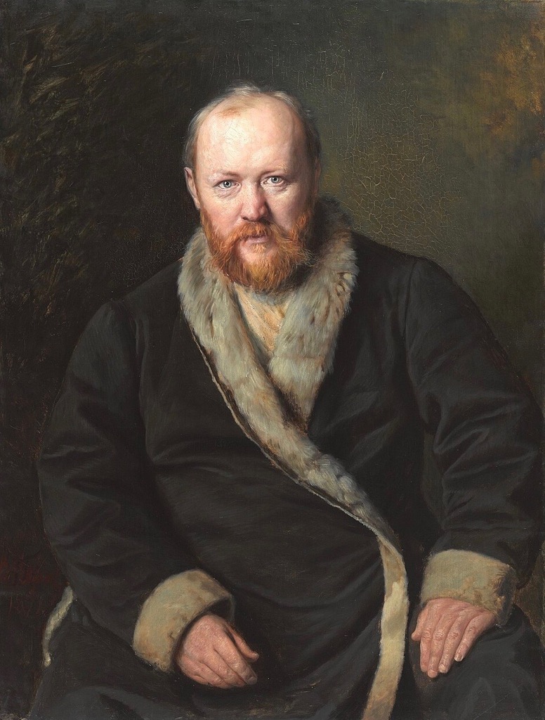 Василий Перов. Портрет А.Н. Островского (1877)