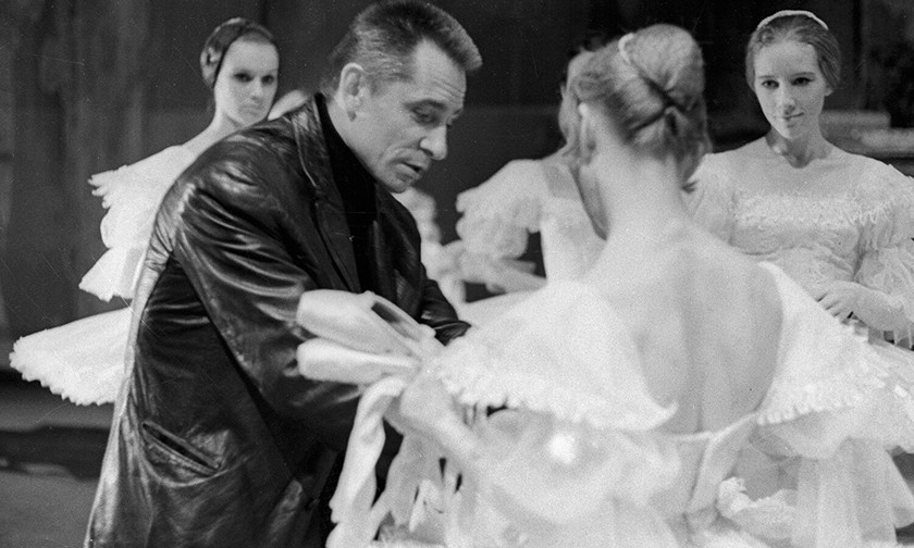 Юрий Григорович во время репетиции, 1977 г. Фото: Александр Макаров / РИА Новости