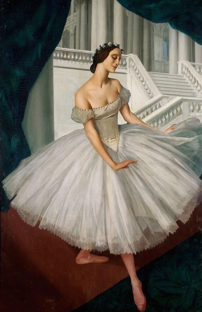 Портрет кисти Александра Яковлева, 1924 г.