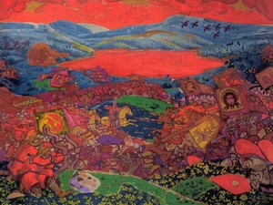 Николай Рерих. Сеча при Керженце