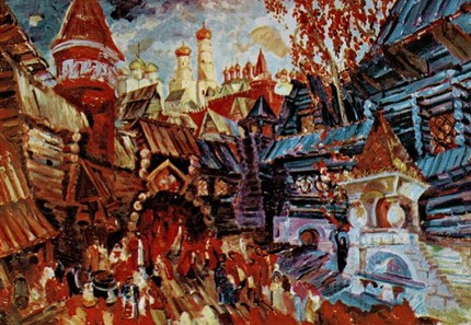 «Хованщина». 1950 год. Эскиз декорации Ф. Ф. Федоровского