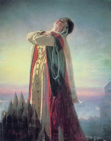 Василий Перов. «Плач Ярославны». 1881